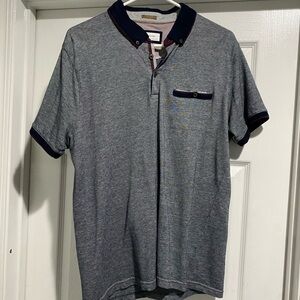 Men's Gray Polo Shirt